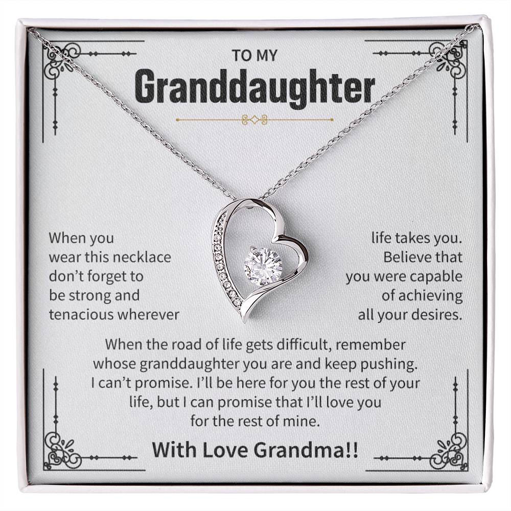 To My Amazing Granddaughter