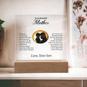 My Beautiful Mother-Acrylic Plaque